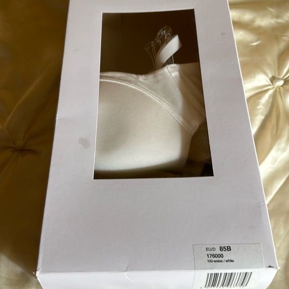 Schiesser westlife organic cotton bra size 38B/ 85 B European size - Picture 1 of 4